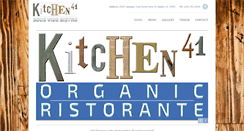 Desktop Screenshot of kitchen41.com